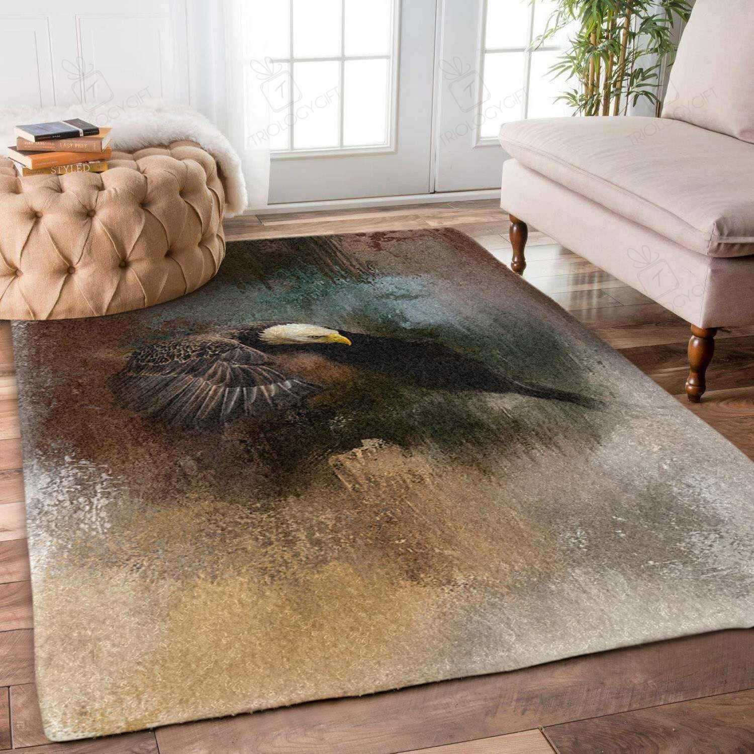 Eagle Rectangle Rug Decor Area Rugs For Living Room Bedroom Kitchen Rugs Home Carpet Flooring TTG012921