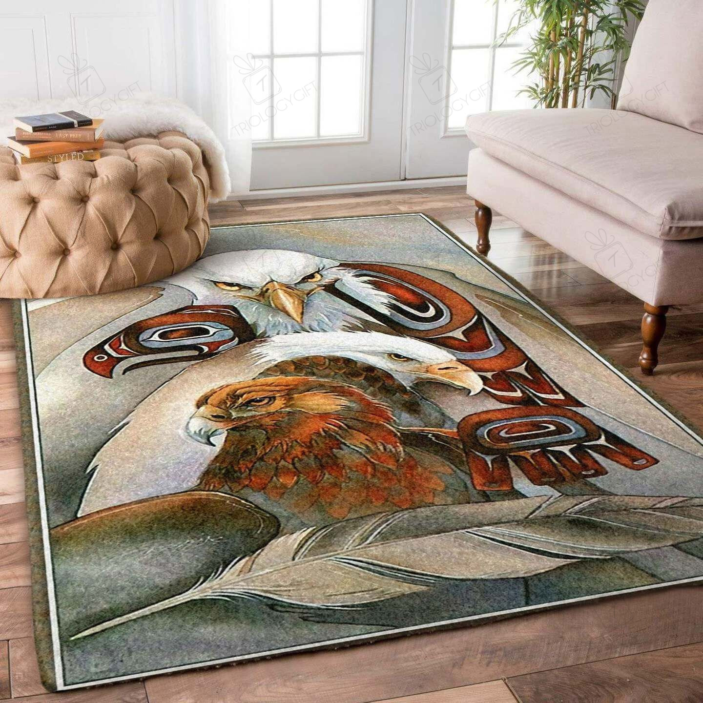 Eagle Rectangle Rug Decor Area Rugs For Living Room Bedroom Kitchen Rugs Home Carpet Flooring TTG012927