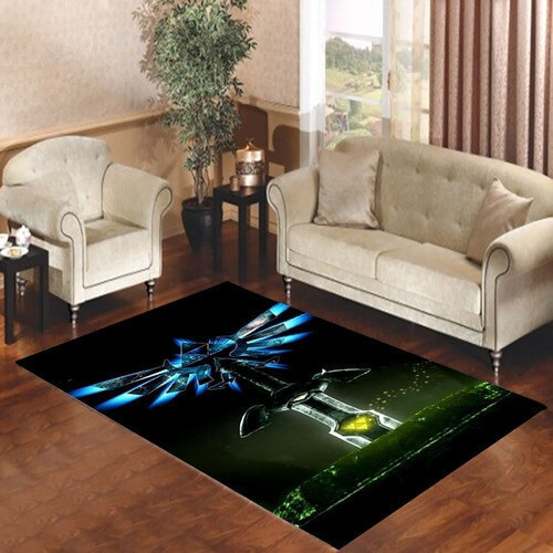 Eagle Triforce Black Legend Of Zelda Rectangle Rug Decor Area Rugs For Living Room Bedroom Kitchen Rugs Home Carpet Flooring TTG012934