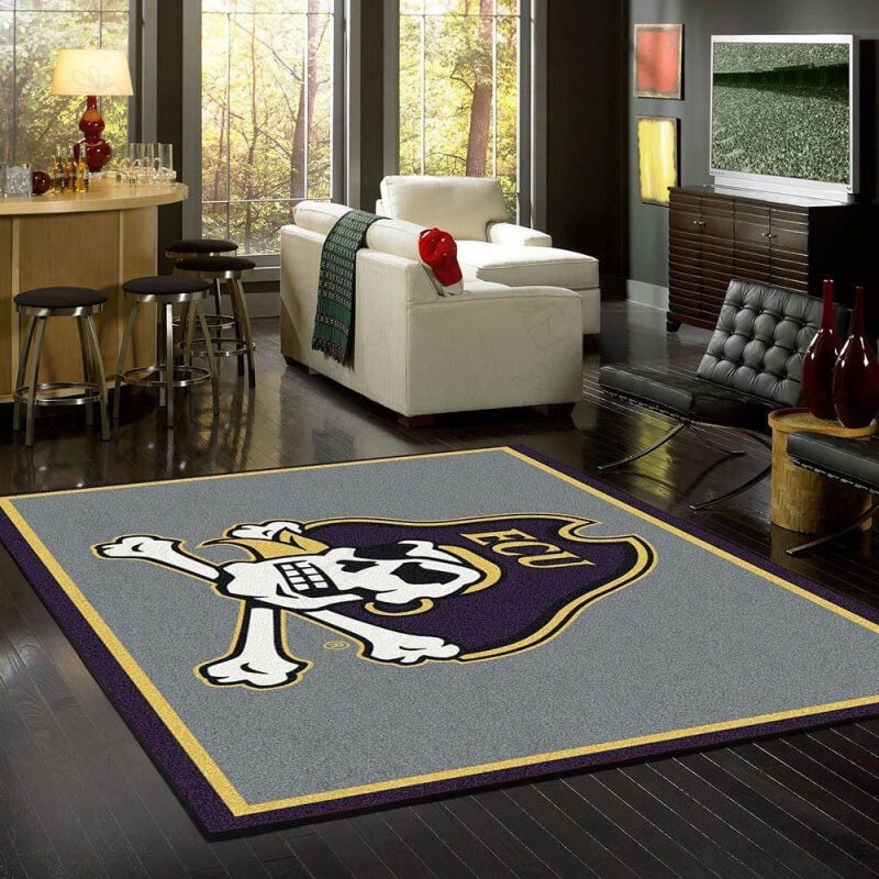 East Carolina Team Spirit Rectangle Rug Decor Area Rugs For Living Room Bedroom Kitchen Rugs Home Carpet Flooring TTG012942