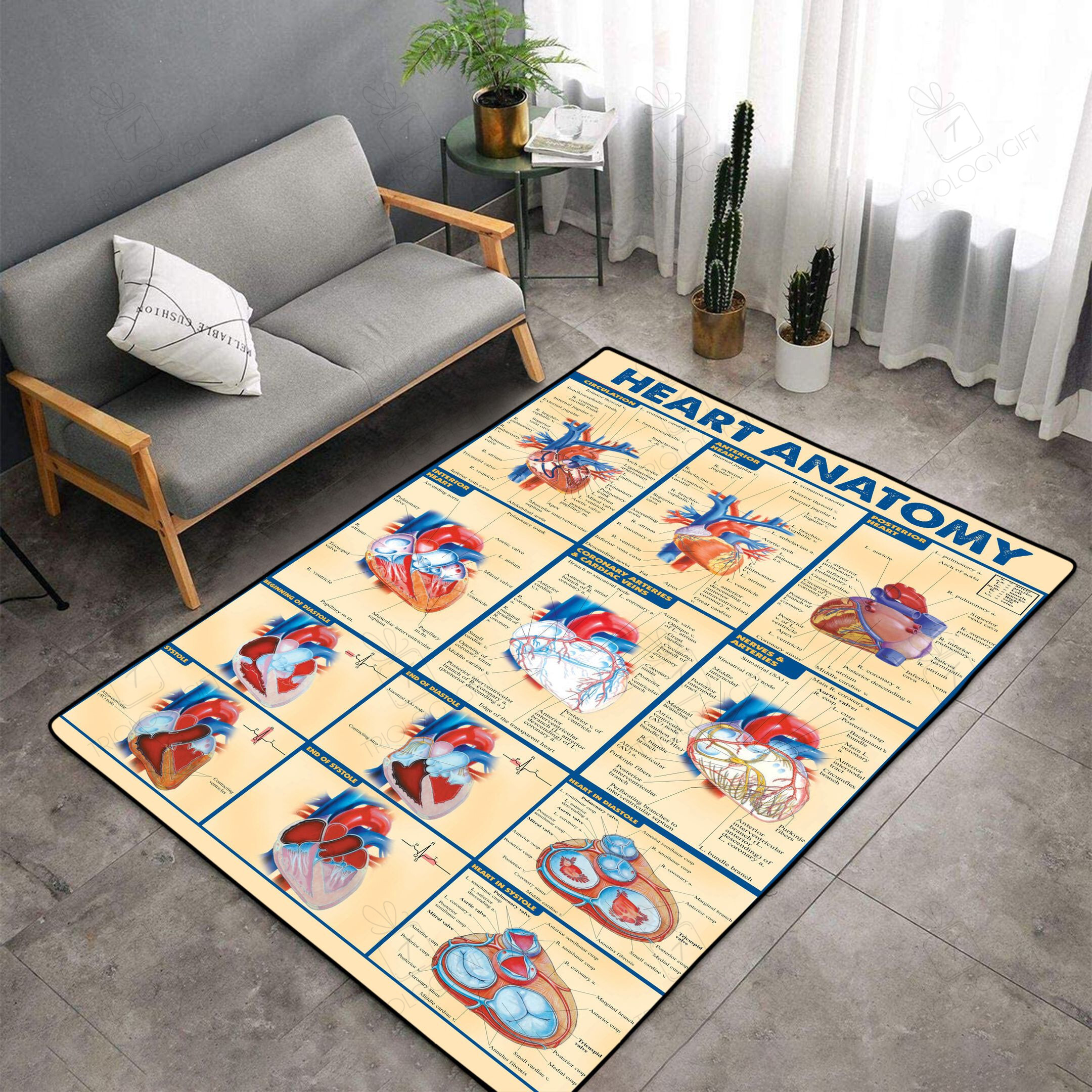 Ecg Knowledge Dak346 Rectangle Rug Decor Area Rugs For Living Room Bedroom Kitchen Rugs Home Carpet Flooring TTG012949