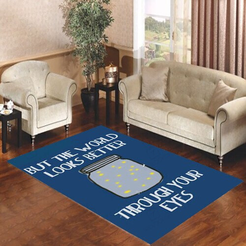 Ed Sheeran Firefly Lyric Rectangle Rug Decor Area Rugs For Living Room Bedroom Kitchen Rugs Home Carpet Flooring TTG012955