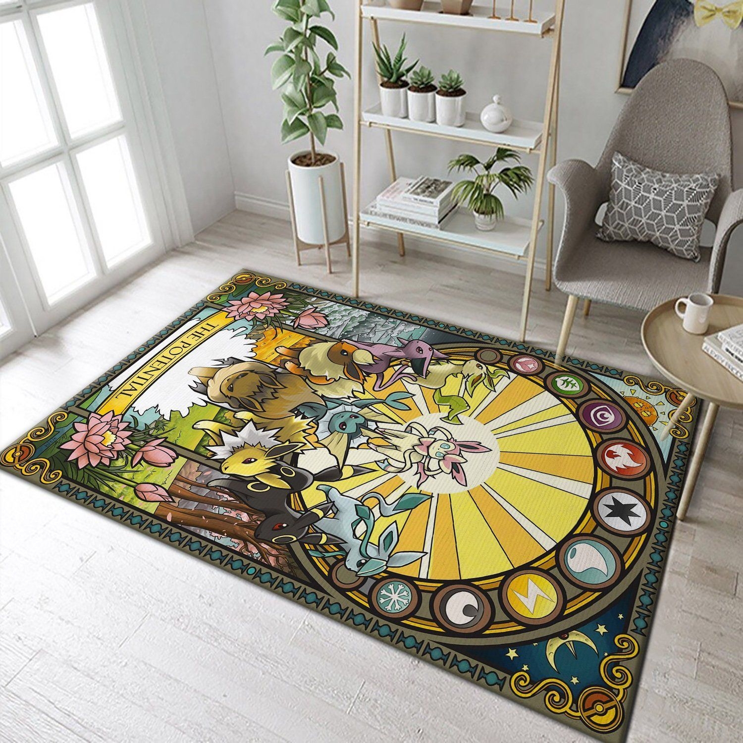 Eevee Pokemon Rug - Unique Anime Apparel for Fans
