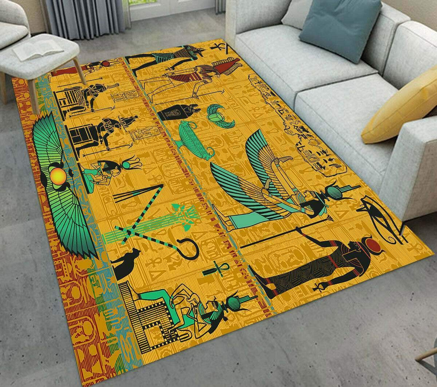 Egypt Culture Limited Edition Rug - Unique Anime Apparel for Fans