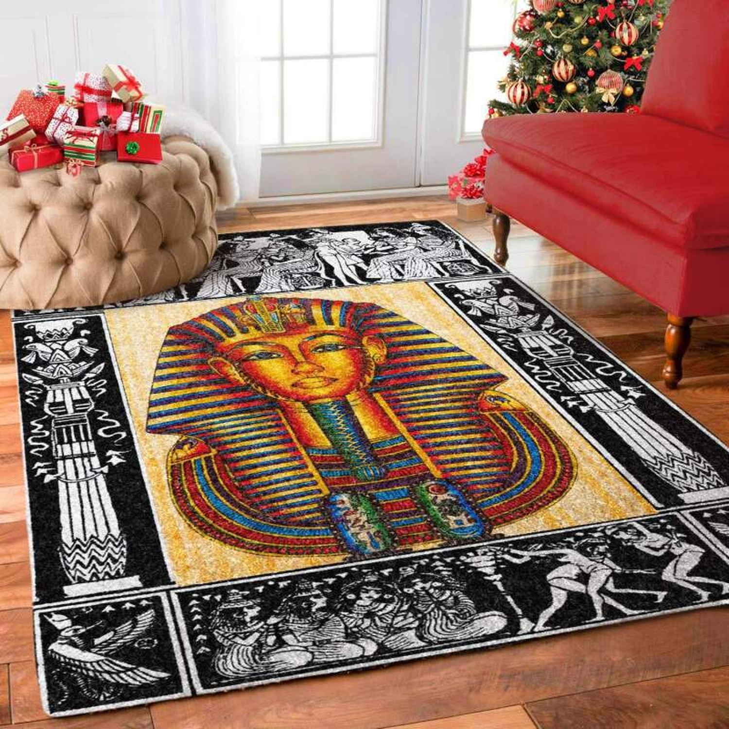 Egypt Pattern Limited Edition Rug - Unique Anime Apparel for Fans