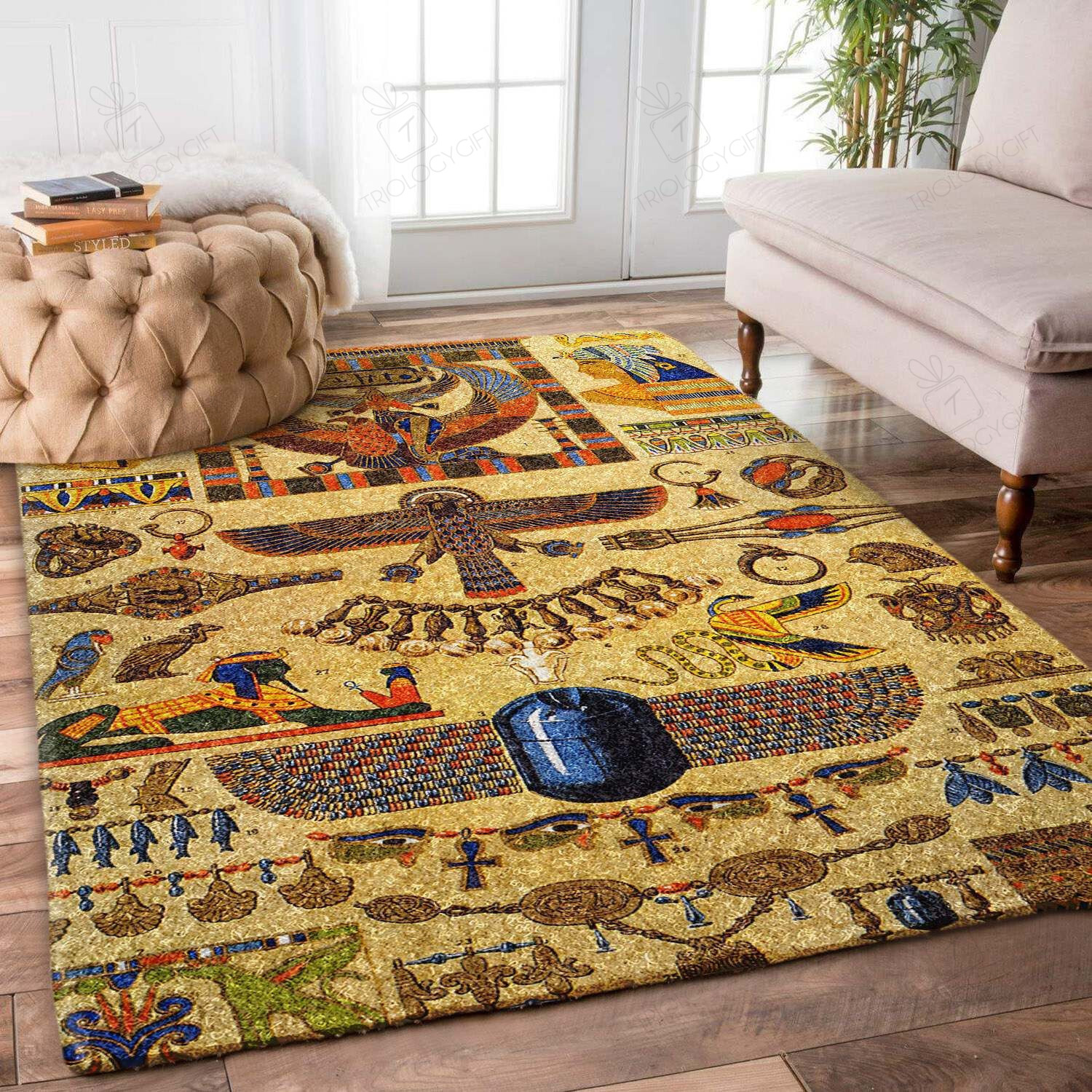 Egypt Rectangle Rug Decor Area Rugs For Living Room Bedroom Kitchen Rugs Home Carpet Flooring TTG012985