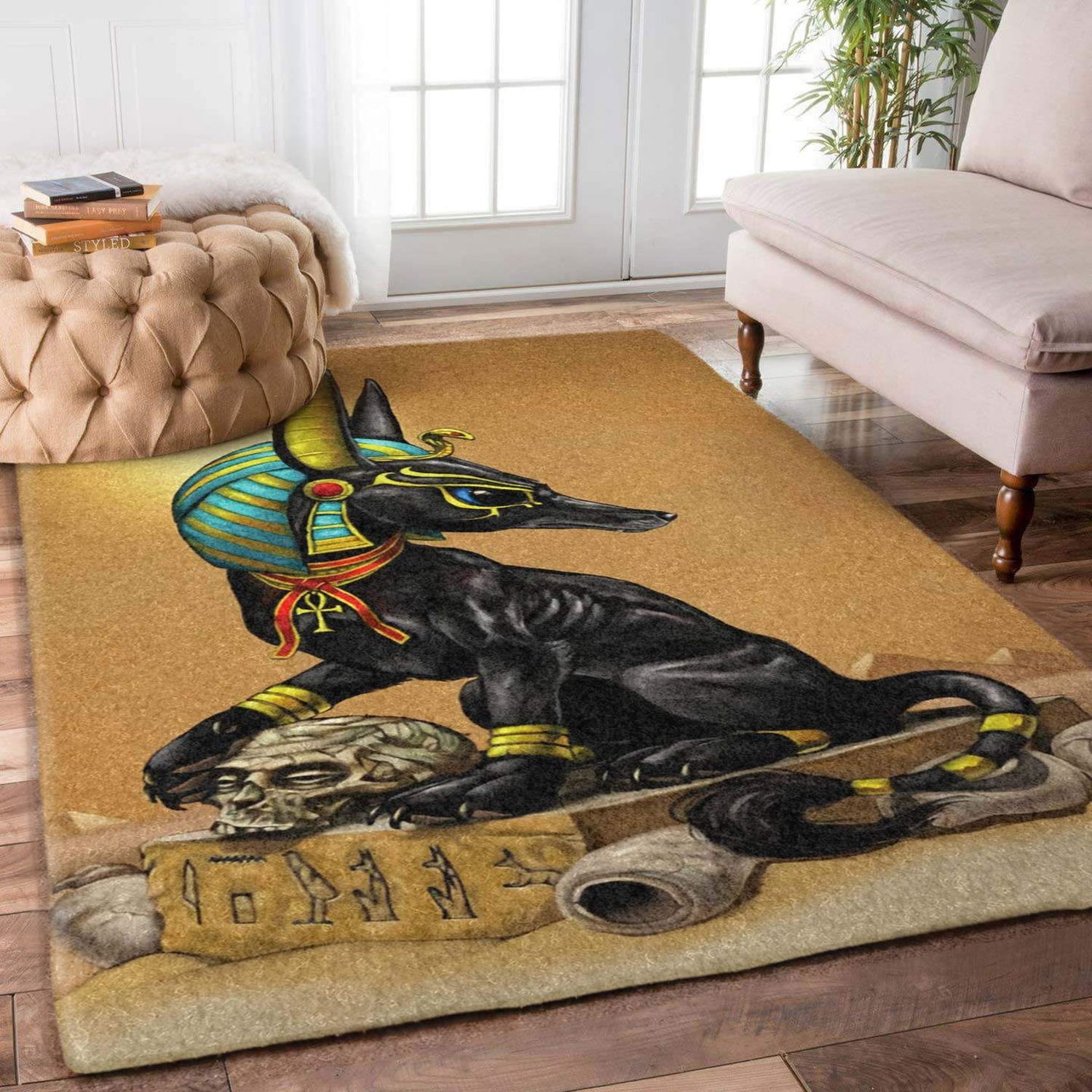Egyptian Limited Edition Rug - Unique Anime Apparel for Fans