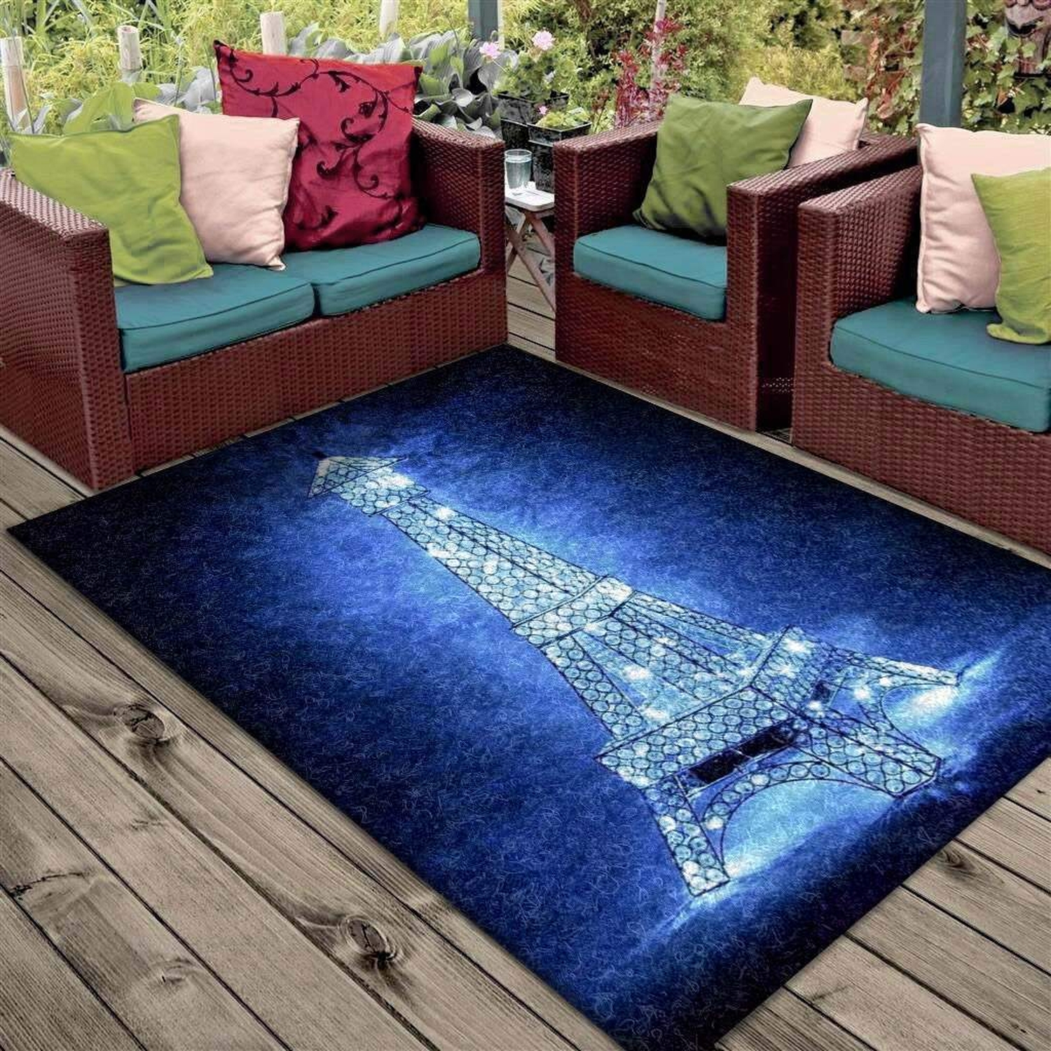 Eiffel Tower Limited Edition Rug - Unique Anime Apparel for Fans