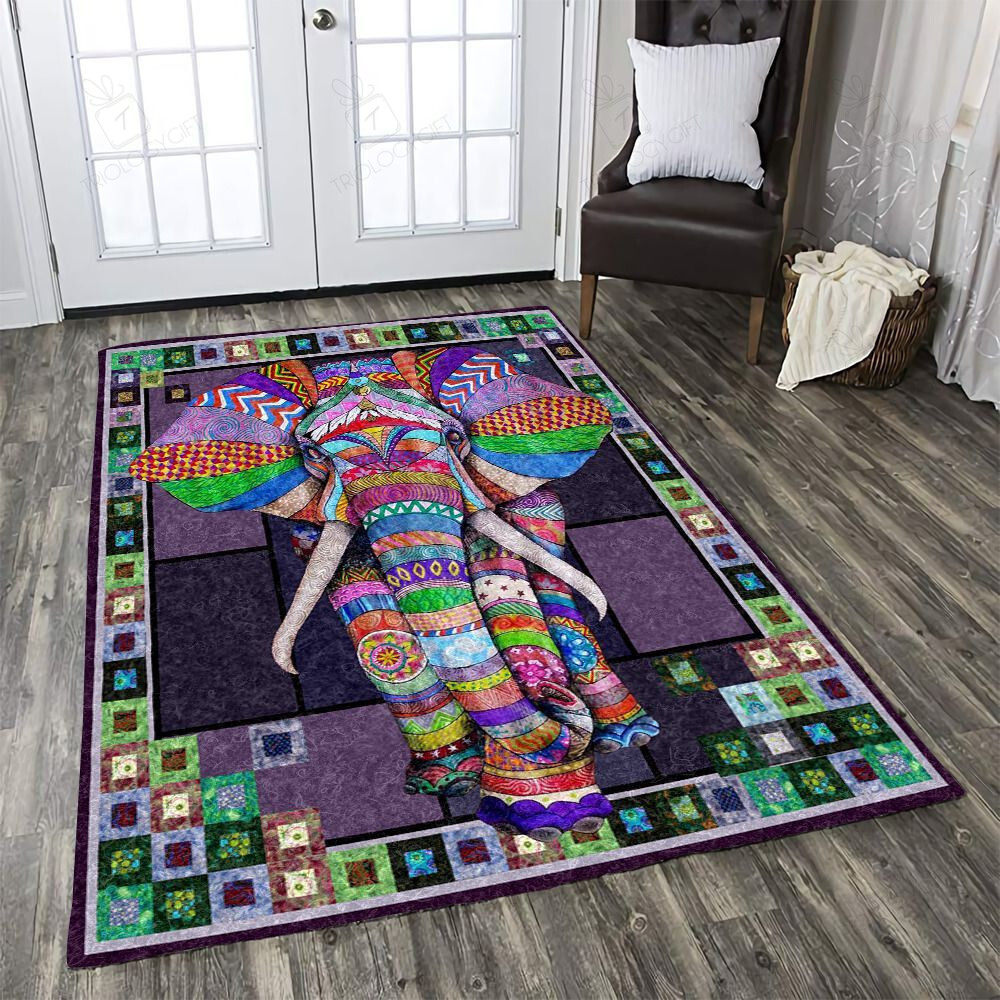 Elephant Rectangle Rug Decor Area Rugs For Living Room Bedroom Kitchen Rugs Home Carpet Flooring TTG013090