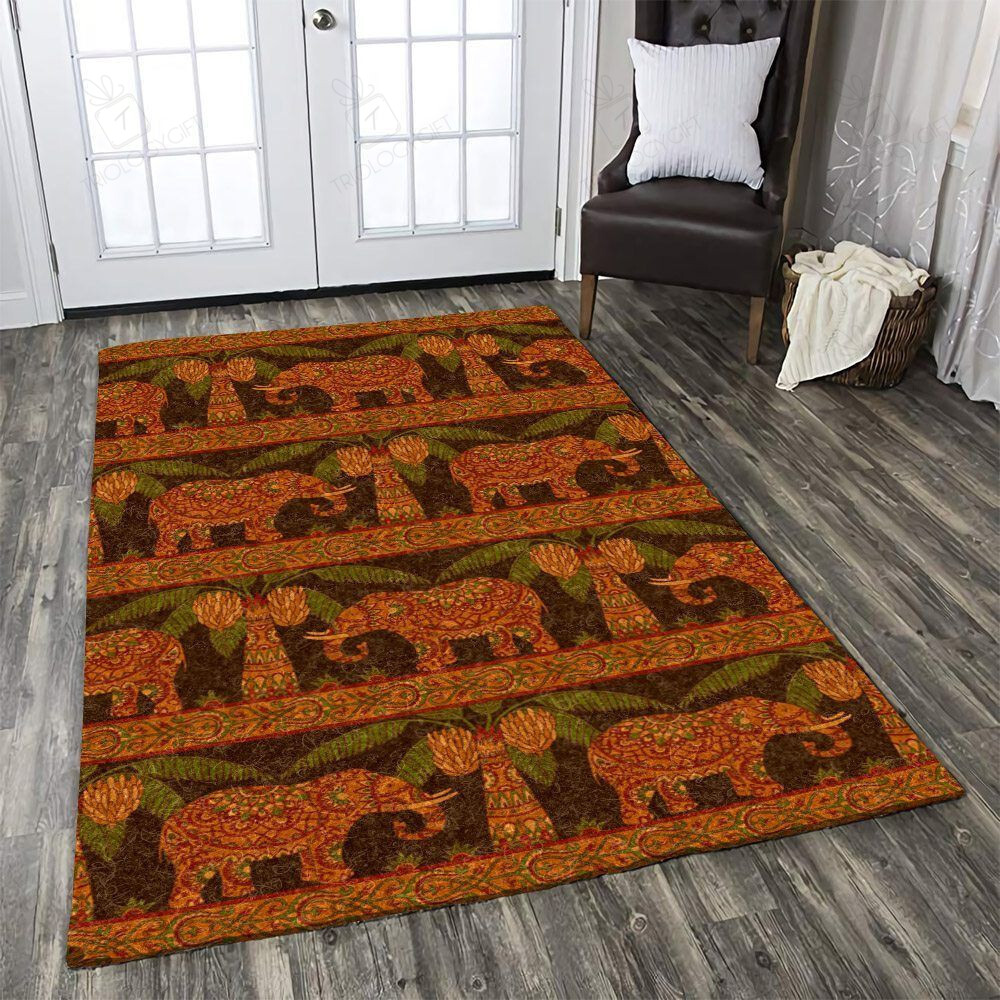 Elephant Rectangle Rug Decor Area Rugs For Living Room Bedroom Kitchen Rugs Home Carpet Flooring TTG013092