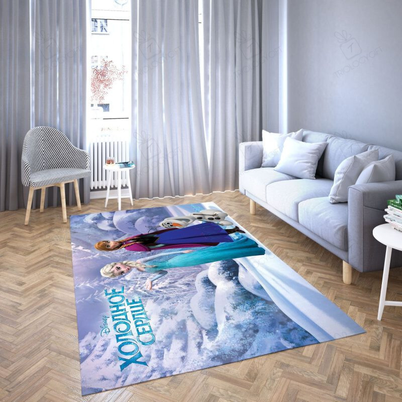 Elsa Princess Frozen Of  6 Rectangle Rug Decor Area Rugs For Living Room Bedroom Kitchen Rugs Home Carpet Flooring TTG013151