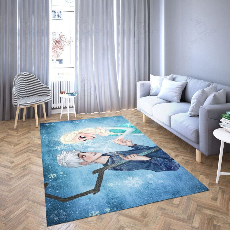 Elsa Princess Frozen Of  7 Rectangle Rug Decor Area Rugs For Living Room Bedroom Kitchen Rugs Home Carpet Flooring TTG013152