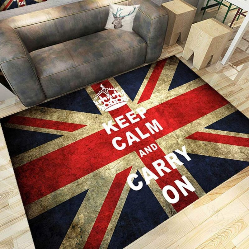 England Flag 1 Rectangle Rug Decor Area Rugs For Living Room Bedroom Kitchen Rugs Home Carpet Flooring TTG013170