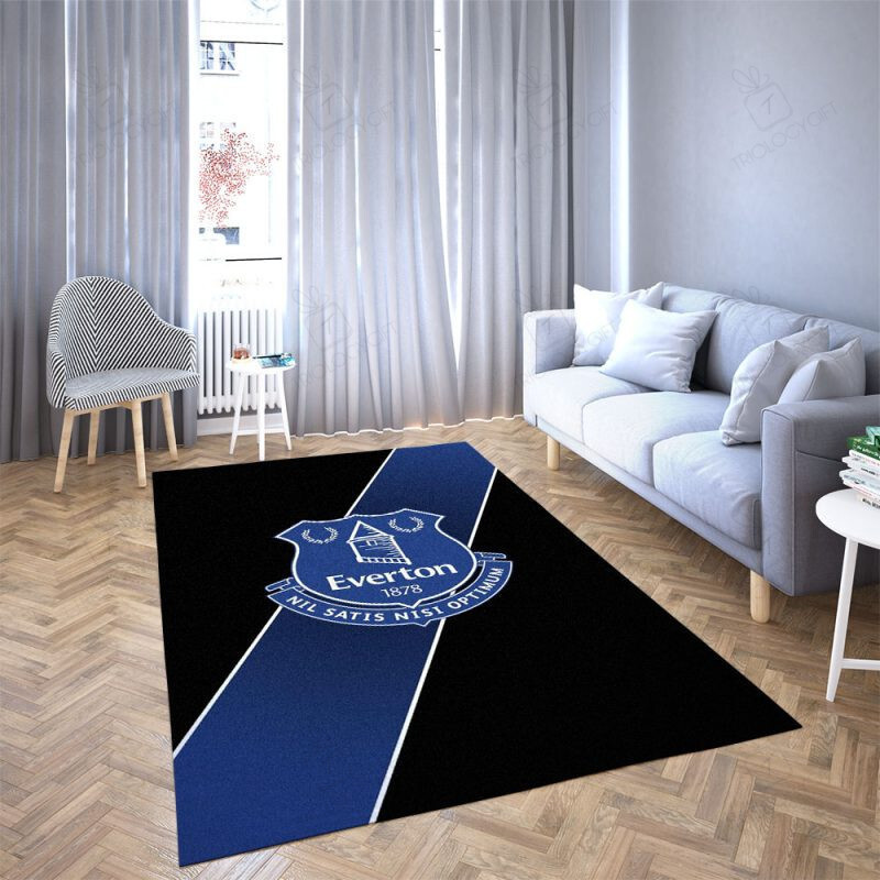 Everton Football Club Doormat 22 Rectangle Rug Decor Area Rugs For Living Room Bedroom Kitchen Rugs Home Carpet Flooring TTG013228