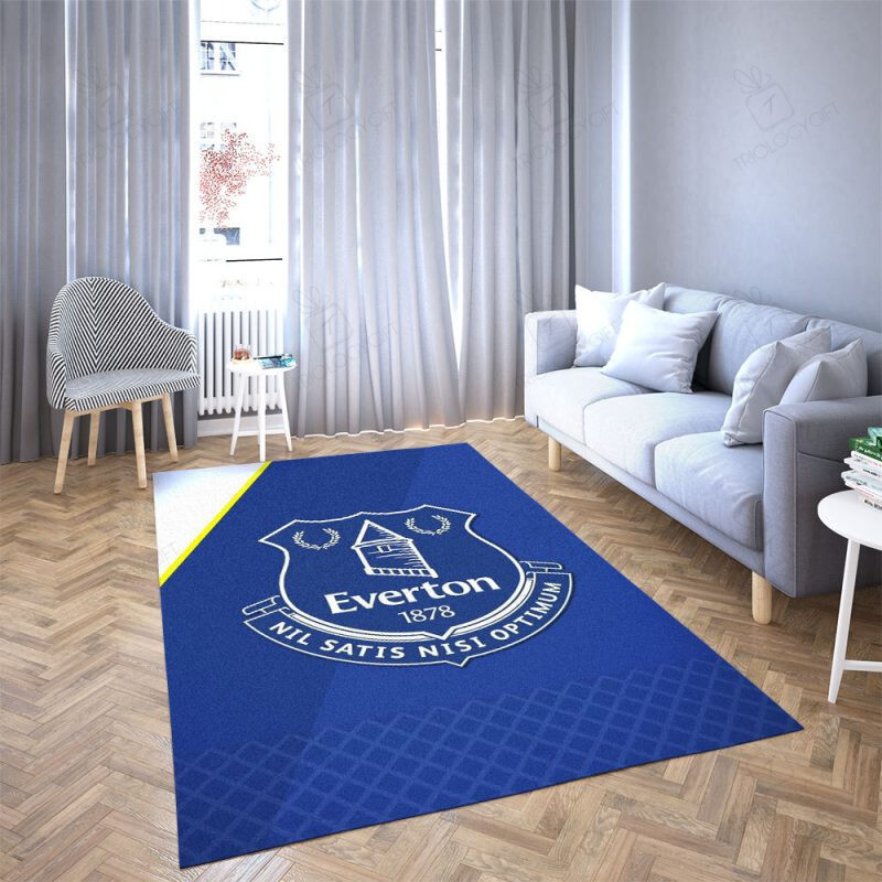 Everton Football Club Doormat 25 Rectangle Rug Decor Area Rugs For Living Room Bedroom Kitchen Rugs Home Carpet Flooring TTG013231