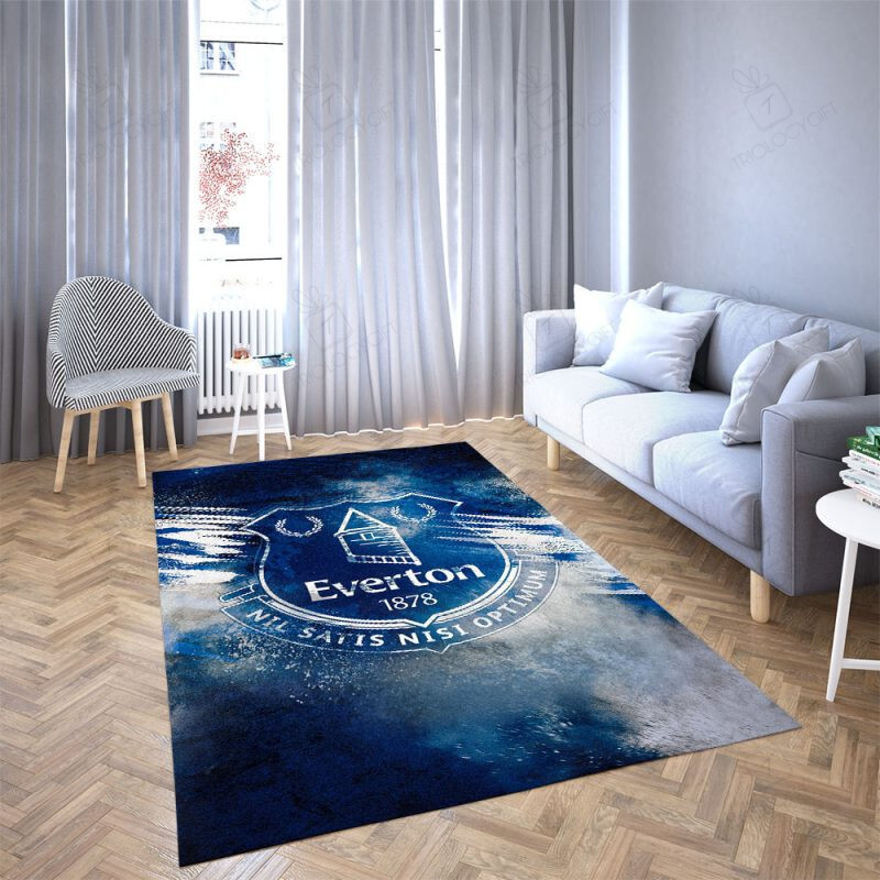 Everton Football Club Doormat 5 Rectangle Rug Decor Area Rugs For Living Room Bedroom Kitchen Rugs Home Carpet Flooring TTG013236
