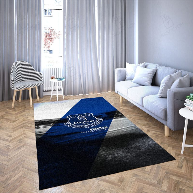 Everton Football Club Doormat 8 Rectangle Rug Decor Area Rugs For Living Room Bedroom Kitchen Rugs Home Carpet Flooring TTG013239
