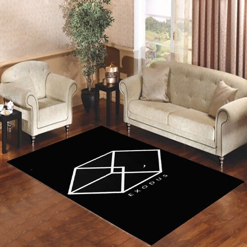 Exodus Exo Kpop Rectangle Rug Decor Area Rugs For Living Room Bedroom Kitchen Rugs Home Carpet Flooring TTG013275