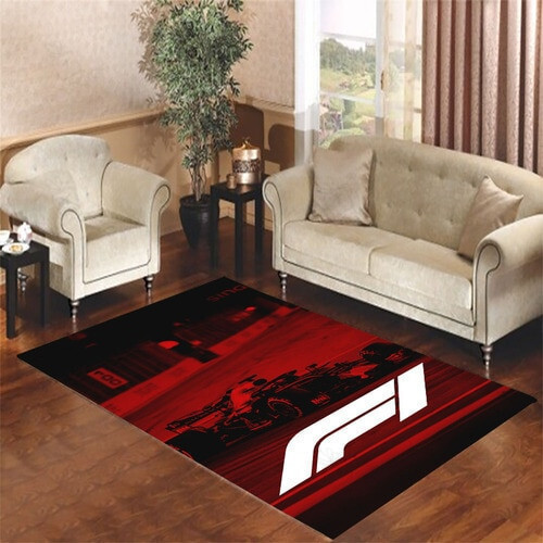 F1 Logo Rectangle Rug Decor Area Rugs For Living Room Bedroom Kitchen Rugs Home Carpet Flooring TTG013290