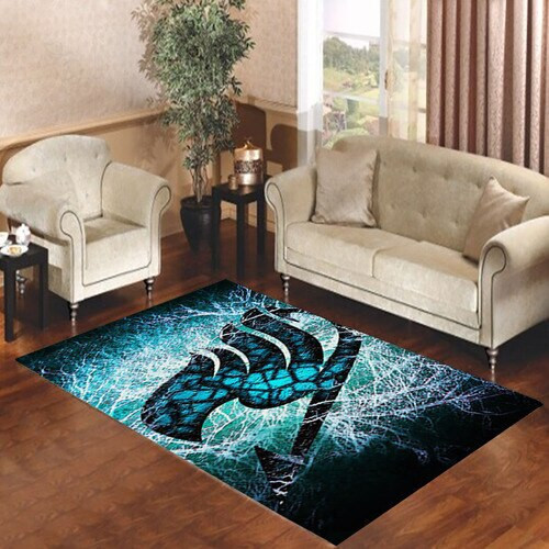 Fairy Tail Logo Lightning Rectangle Rug Decor Area Rugs For Living Room Bedroom Kitchen Rugs Home Carpet Flooring TTG013297