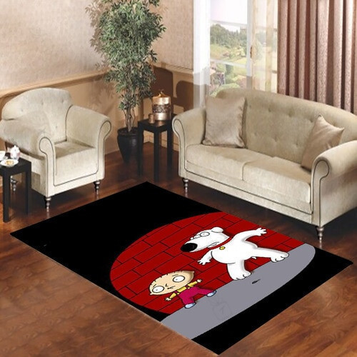 Family Guy Stewie Scary Rectangle Rug Decor Area Rugs For Living Room Bedroom Kitchen Rugs Home Carpet Flooring TTG013324