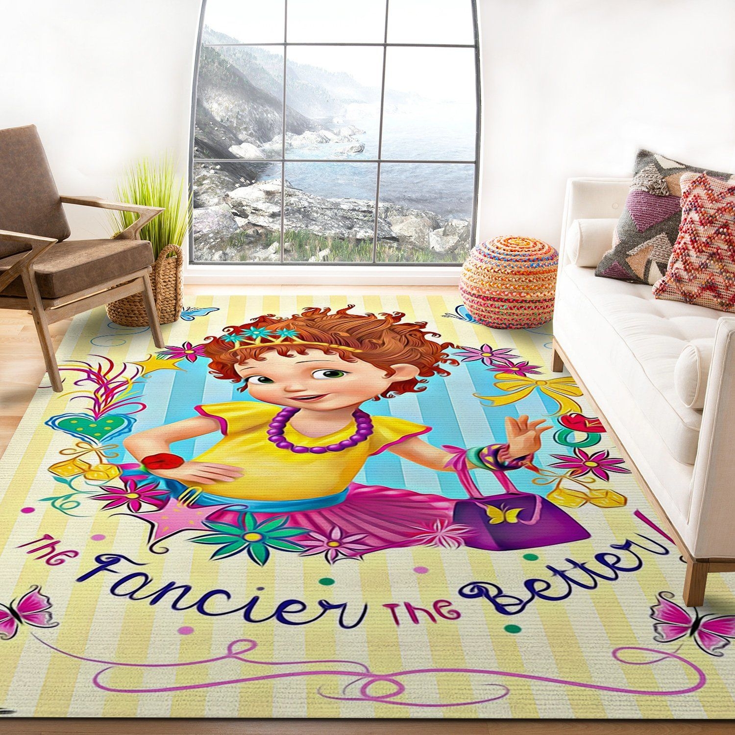 Fancy Nancy Fancier Rug - Unique Anime Apparel for Fans