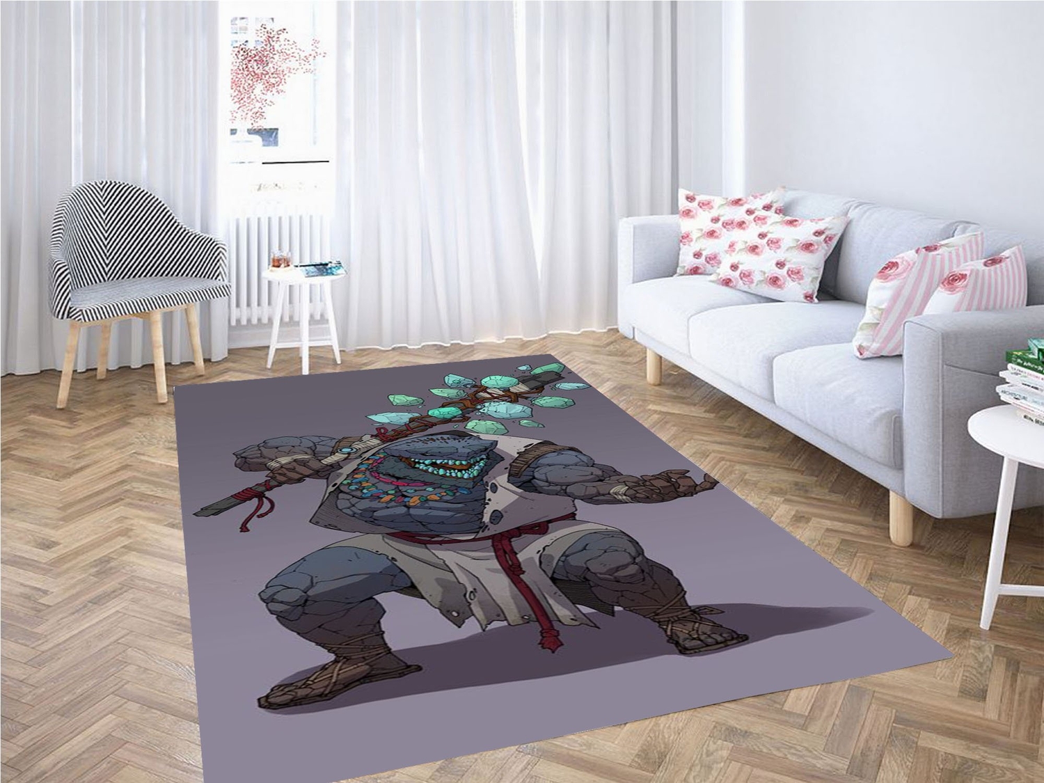 Fantasy Art Carpet Rug - Unique Anime Apparel for Fans
