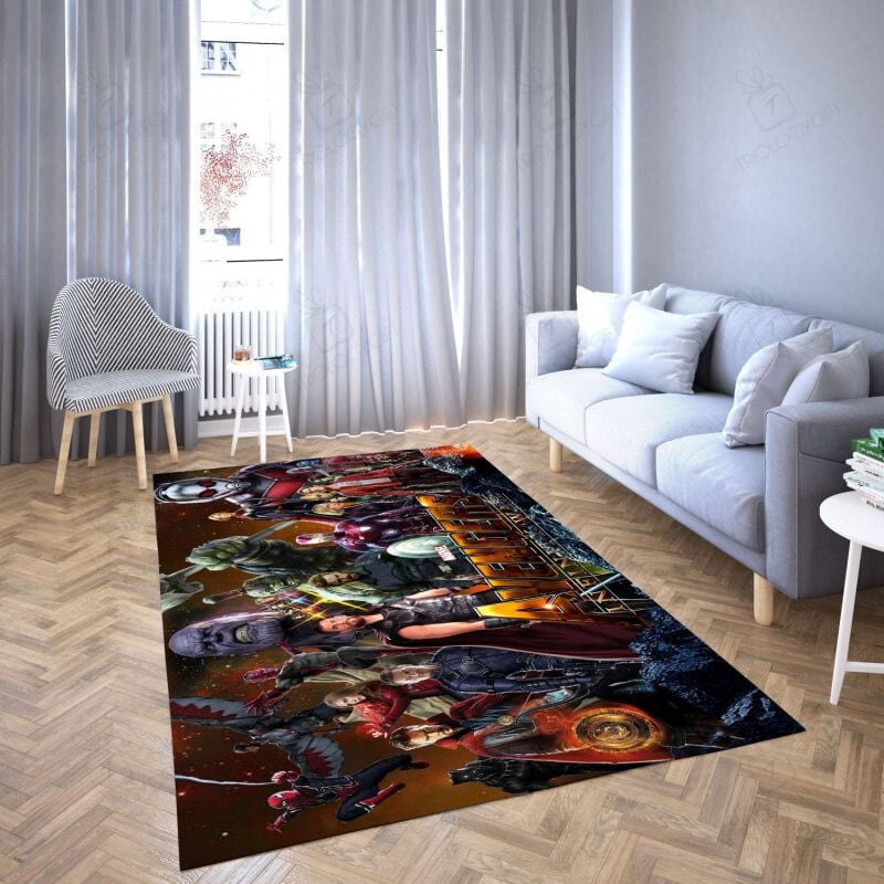 Fantasy AvengeTTG All Hero 38 Rectangle Area Rugs Carpet For Living Room, Bedroom, Kitchen Rugs, Non-Slip Carpet Rp121873