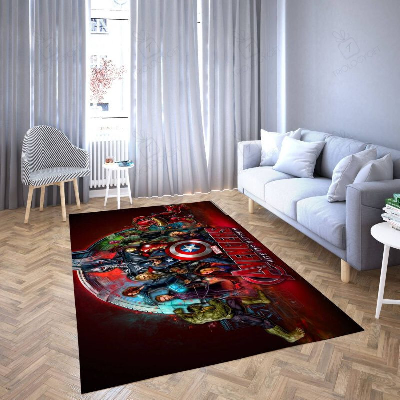 Fantasy AvengeTTG All Hero 55 Rectangle Area Rugs Carpet For Living Room, Bedroom, Kitchen Rugs, Non-Slip Carpet Rp121888