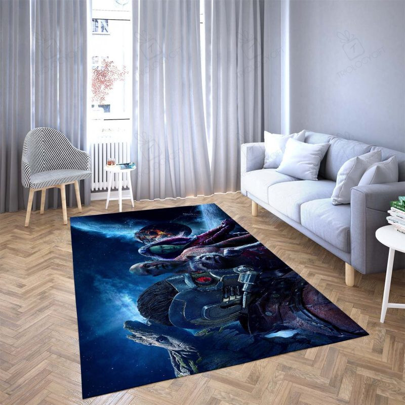 Fantasy Cinematic Guardians Of The Galaxy Rectangle Area Rugs Carpet For Living Room, Bedroom, Kitchen Rugs, Non-Slip Carpet Rp121947