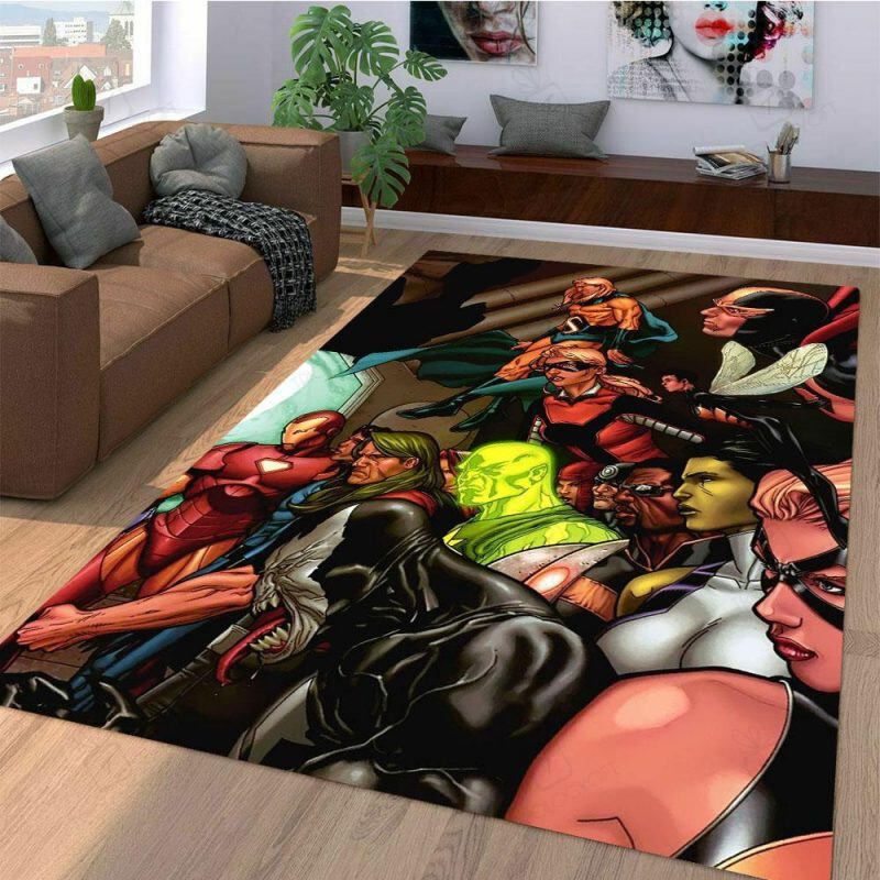 Fantasy Comic 1 Rectangle Area Rugs Carpet For Living Room, Bedroom, Kitchen Rugs, Non-Slip Carpet Rp121901