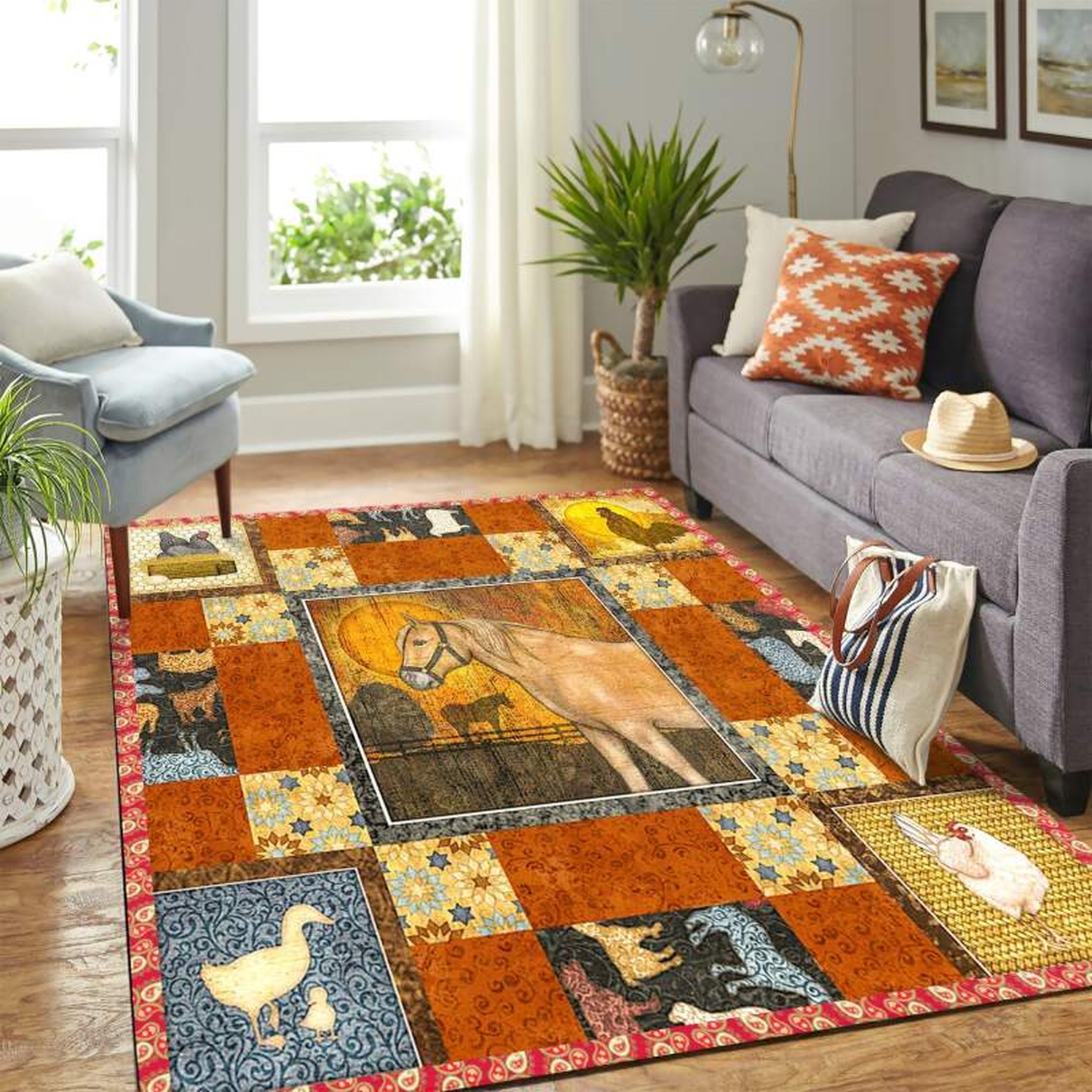 Farm Art Mk Carpet Area Rug - Unique Anime Apparel for Fans