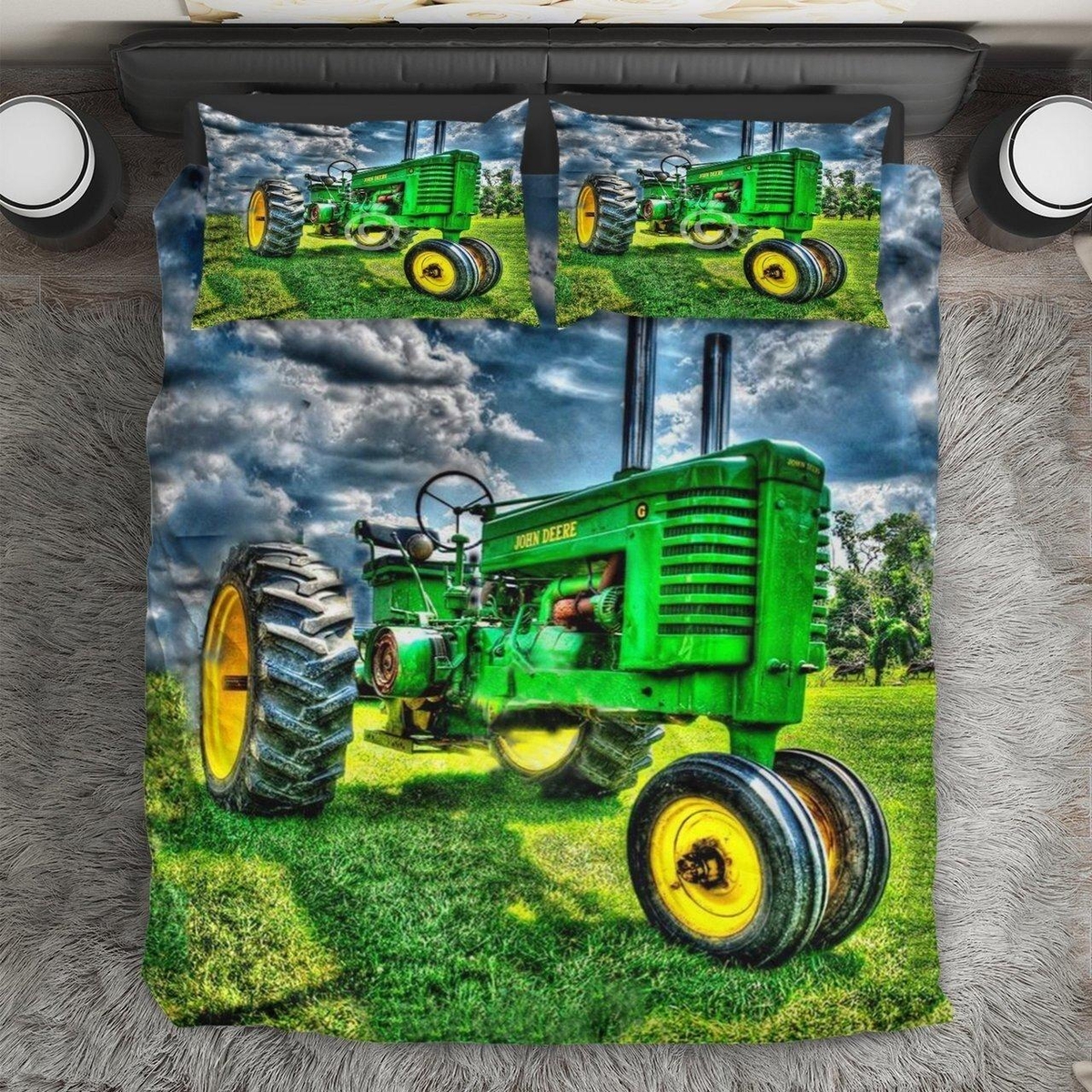 Farm Bedding Set (Duvet Cover & Pillow Cases) - Unique Anime Apparel for Fans