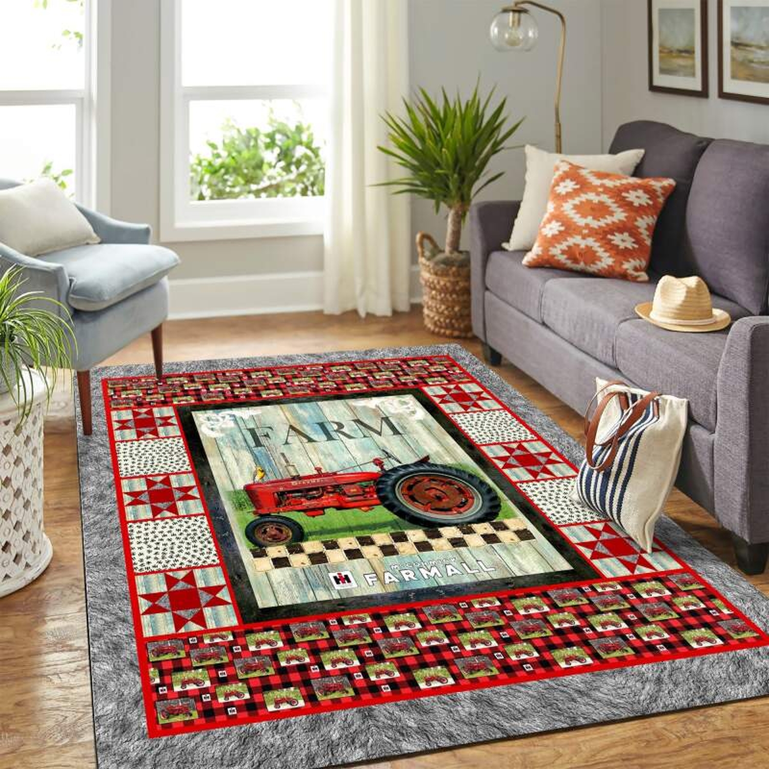 Farm Mk Carpet Area Rug - Unique Anime Apparel for Fans