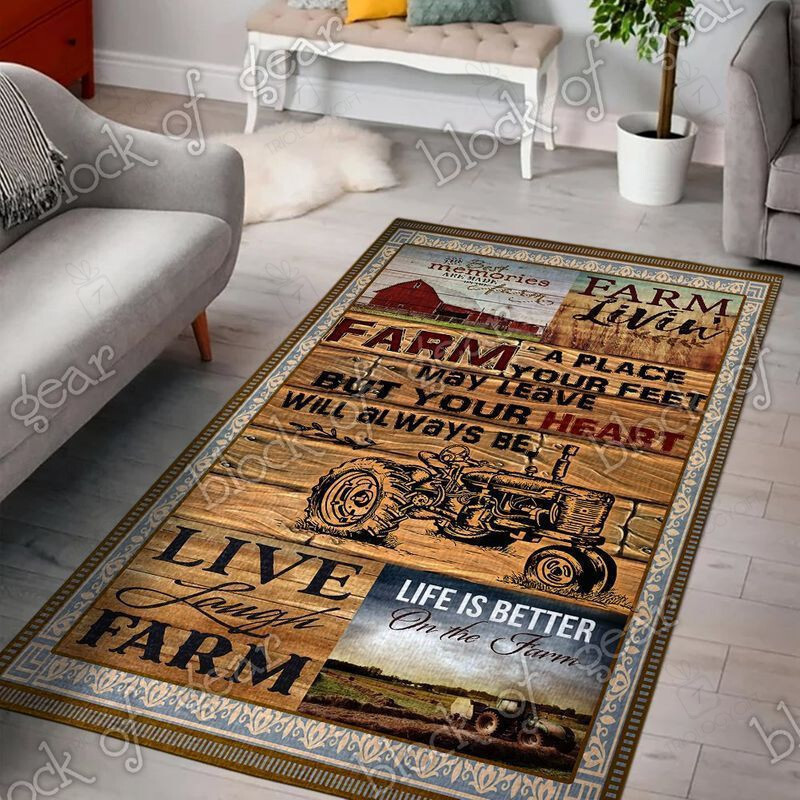 Farm Rectangle Rug Decor Area Rugs For Living Room Bedroom Kitchen Rugs Home Carpet Flooring TTG013351
