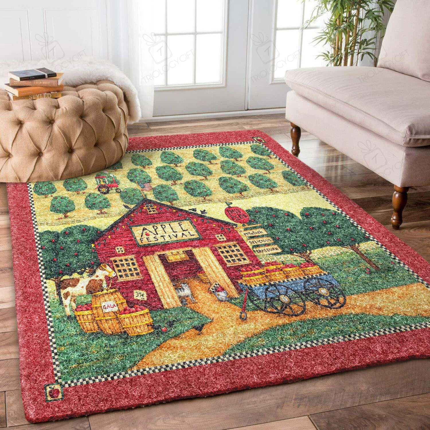 Farm Rectangle Rug Decor Area Rugs For Living Room Bedroom Kitchen Rugs Home Carpet Flooring TTG013356
