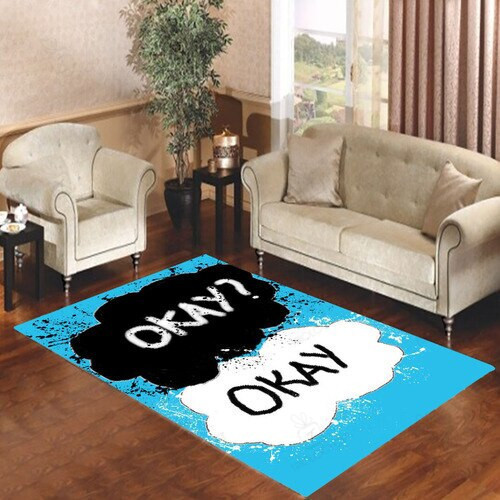 Fault In Our StaTTG Logo On Sketch Rectangle Rug Decor Area Rugs For Living Room Bedroom Kitchen Rugs Home Carpet Flooring TTG013380
