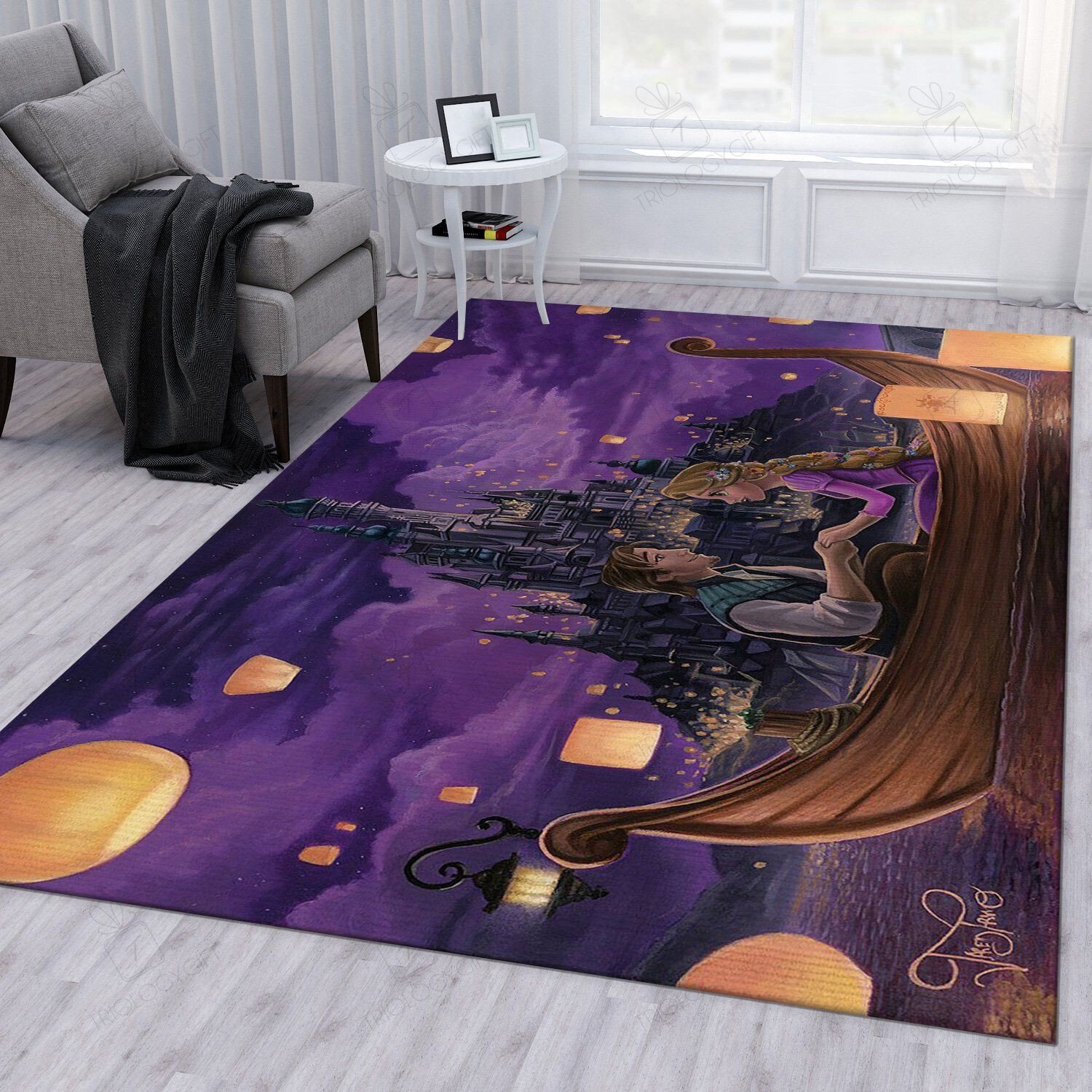 Festival Of Lights Rectangle Rug Decor Area Rugs For Living Room Bedroom Kitchen Rugs Home Carpet Flooring TTG013498