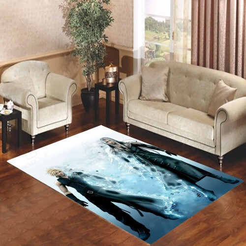 Final Fantasy Disintegrate Rectangle Rug Decor Area Rugs For Living Room Bedroom Kitchen Rugs Home Carpet Flooring TTG013509