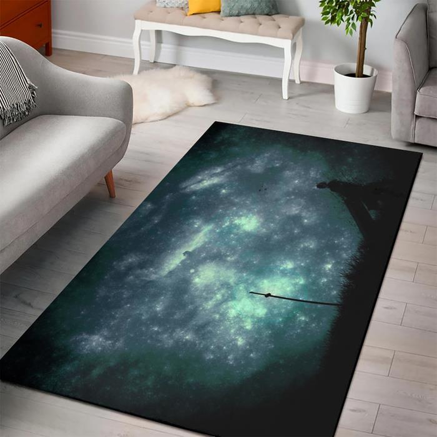 Final Fantasy The End Final Rug - Unique Anime Apparel for Fans