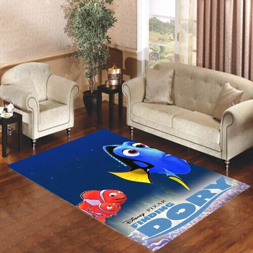 Finding Dory  Rectangle Rug Decor Area Rugs For Living Room Bedroom Kitchen Rugs Home Carpet Flooring TTG013513