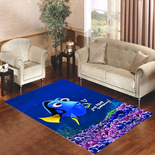 Finding Nemo Dory Swimming Tall Rectangle Rug Decor Area Rugs For Living Room Bedroom Kitchen Rugs Home Carpet Flooring TTG013516