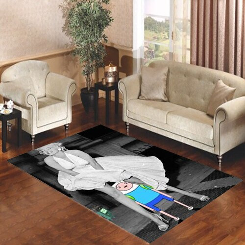 Finn Adventure Time Maryln Monroe Rectangle Rug Decor Area Rugs For Living Room Bedroom Kitchen Rugs Home Carpet Flooring TTG013522