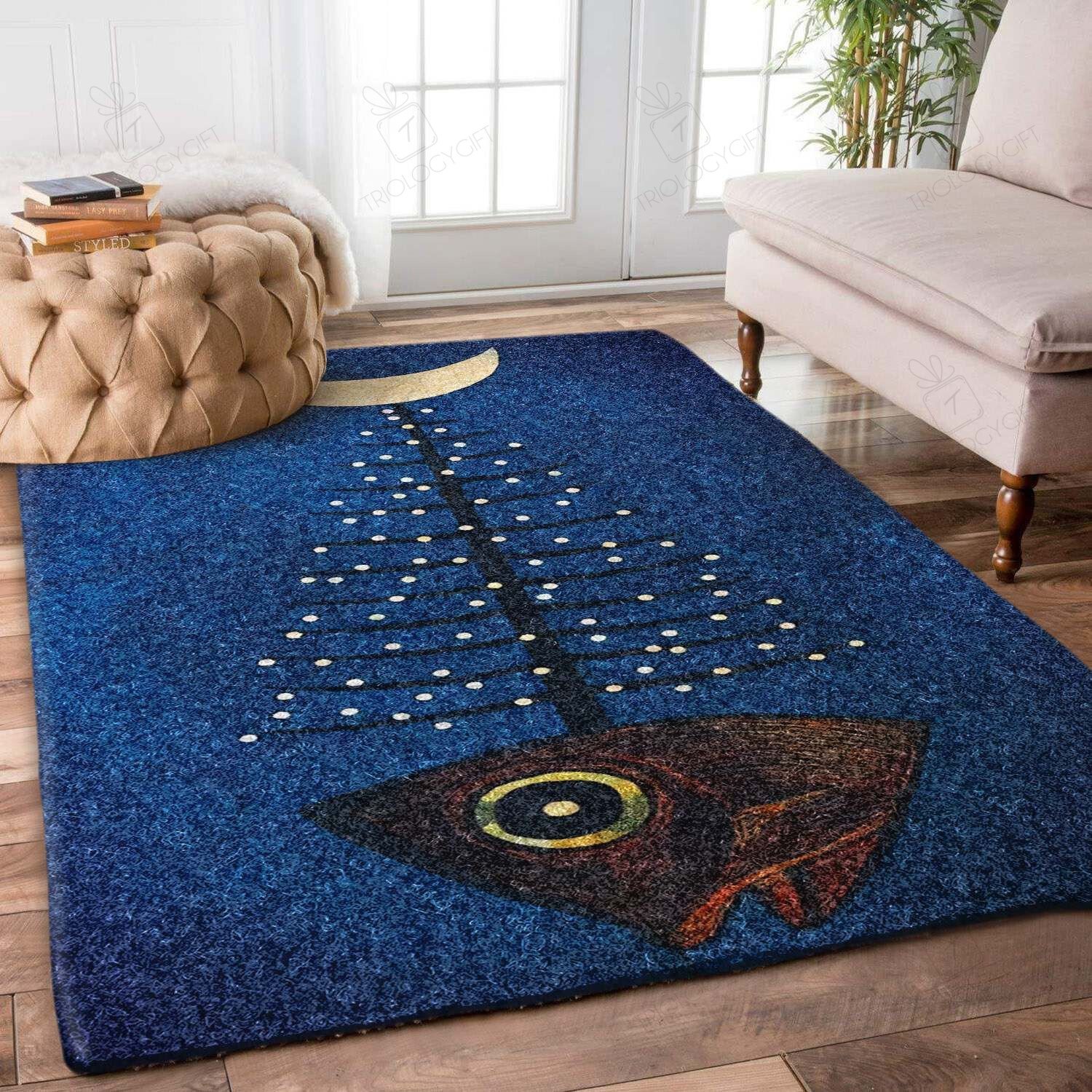 Fish Rectangle Rug Decor Area Rugs For Living Room Bedroom Kitchen Rugs Home Carpet Flooring TTG013567
