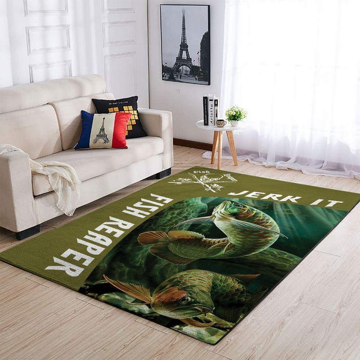 Fist Reaper Rug - Unique Anime Apparel for Fans