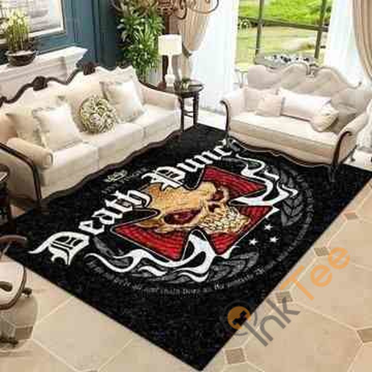 Five Finger Death Punch Area Rug - Unique Anime Apparel for Fans