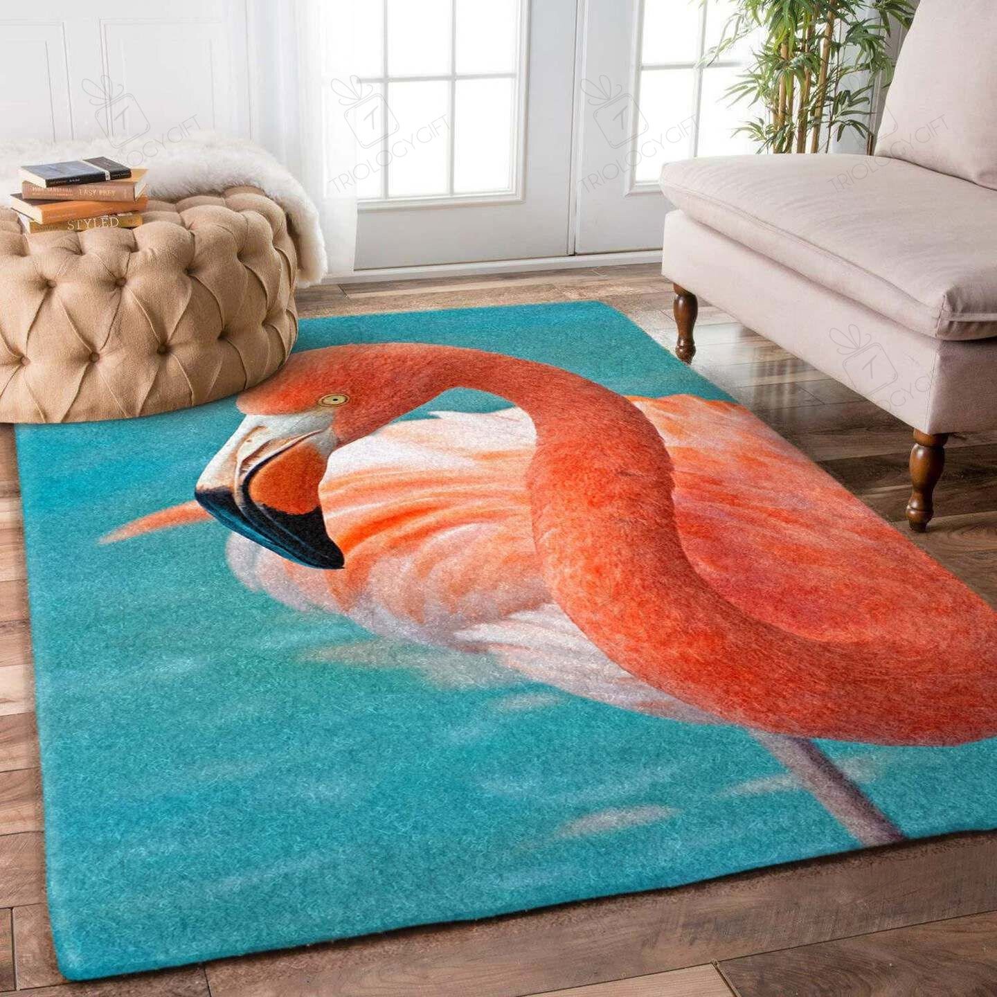 Flamingo Rectangle Rug Decor Area Rugs For Living Room Bedroom Kitchen Rugs Home Carpet Flooring TTG013644