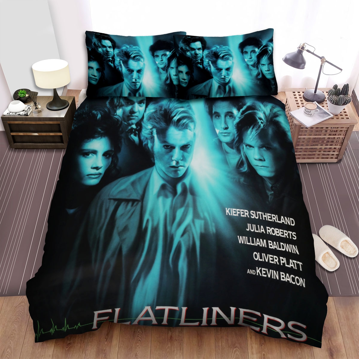 Flatliners Poster Bed Sheets Spread Duvet Cover Bedding Set - Unique Anime Apparel for Fans