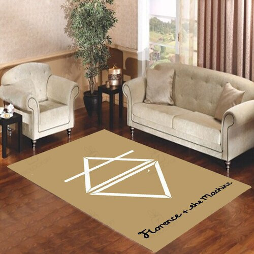 Florence And The Machine Logo Rectangle Rug Decor Area Rugs For Living Room Bedroom Kitchen Rugs Home Carpet Flooring TTG013680
