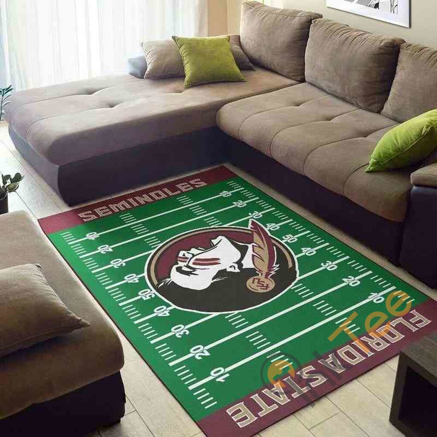 Florida State Seminoles Home Field Area Rug - Unique Anime Apparel for Fans